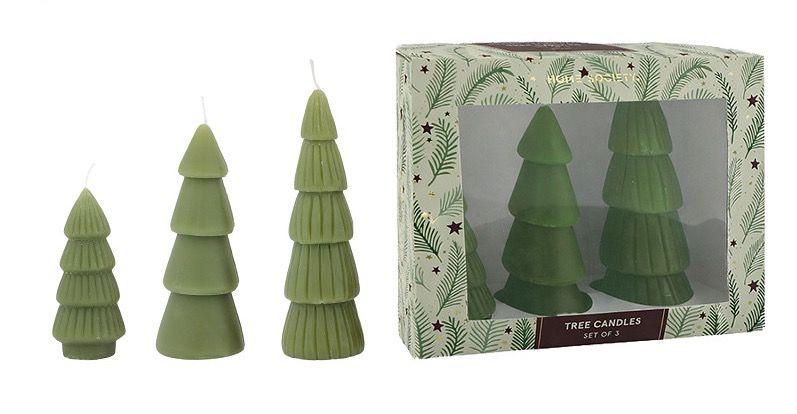 Kerstboom kaars - Furu, Kerstboom: Groen
