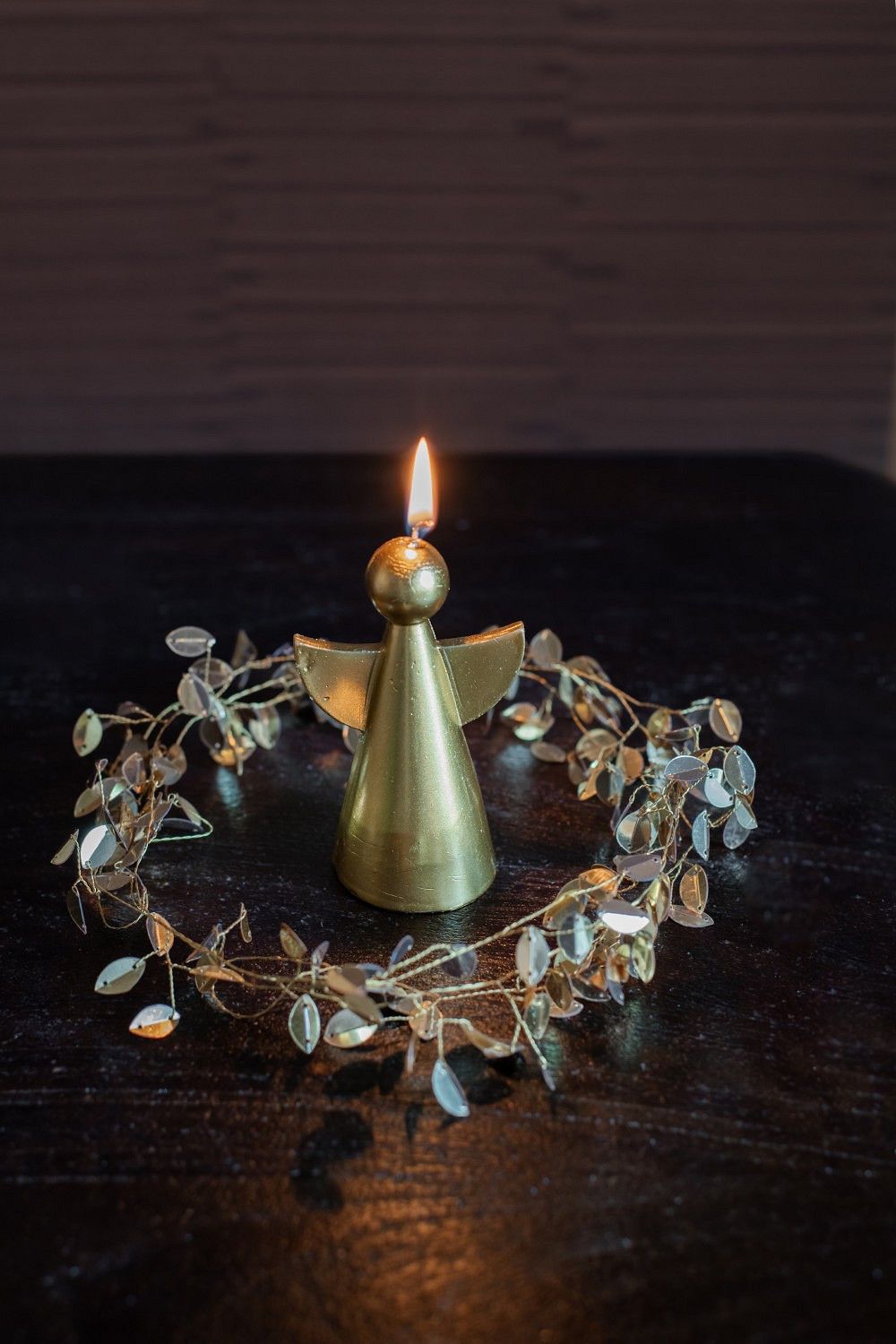 Engel kaarsje - Goud