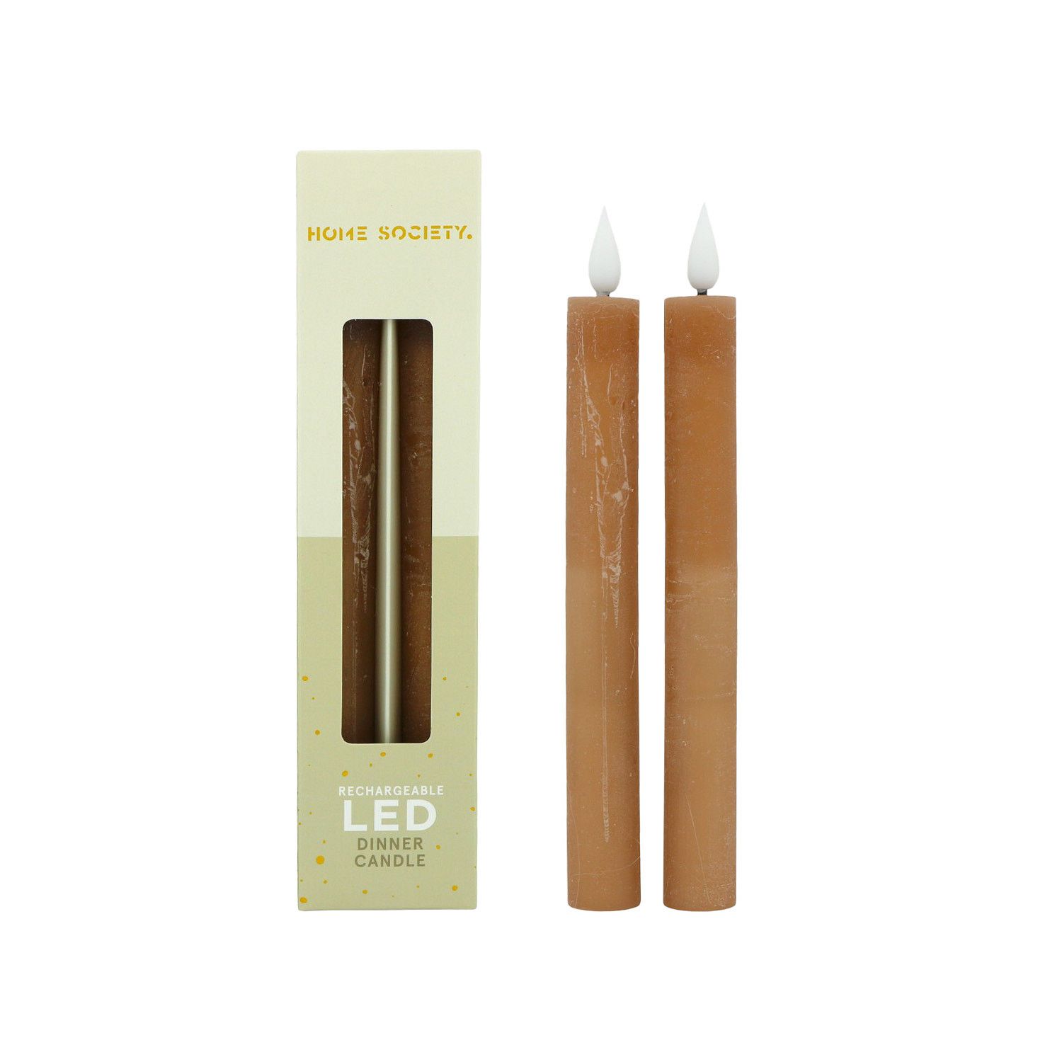 LED - Dinerkaarsen - Set 2 - Recharge