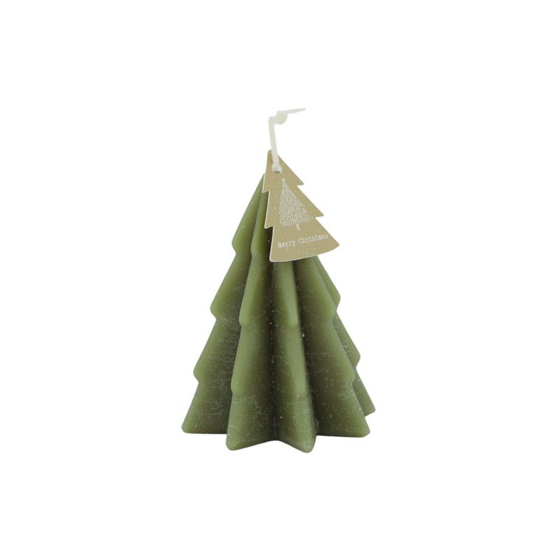 Kerstboom kaars - Lio - S - Groen