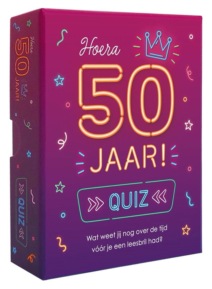 Quiz - Hoera 50 jaar!