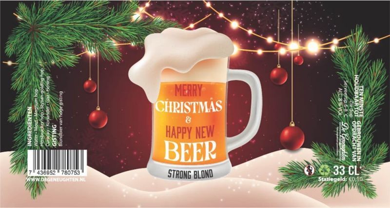 Bier - Happy new beer - Strong blond