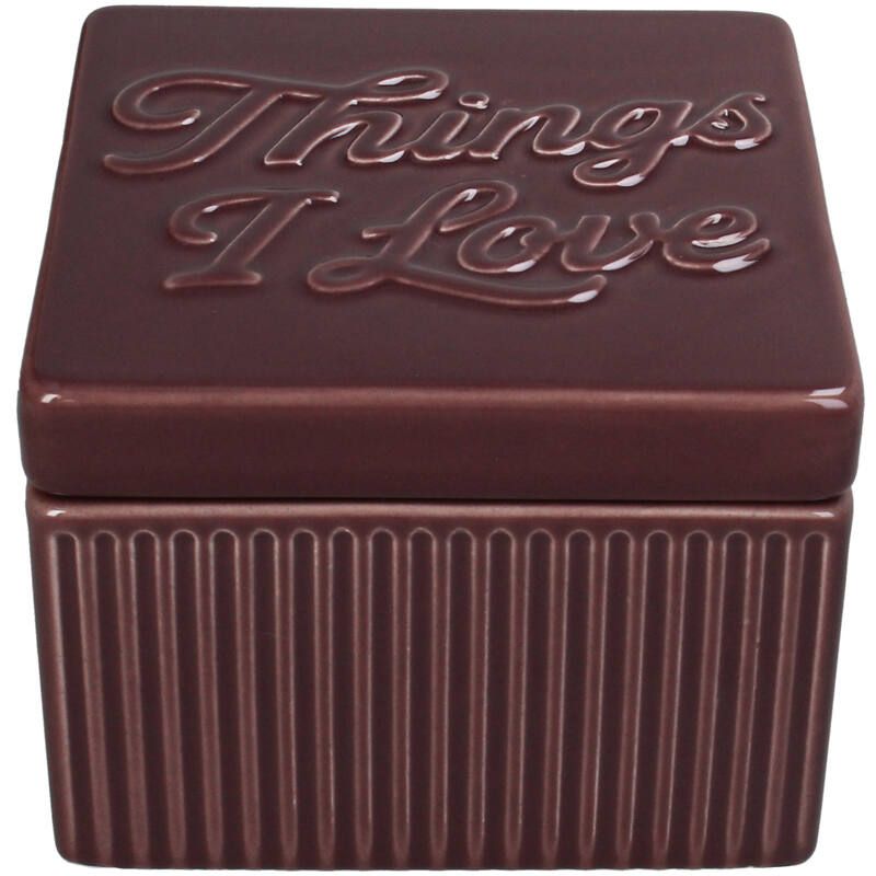 Jar - Things i love - Burgundy