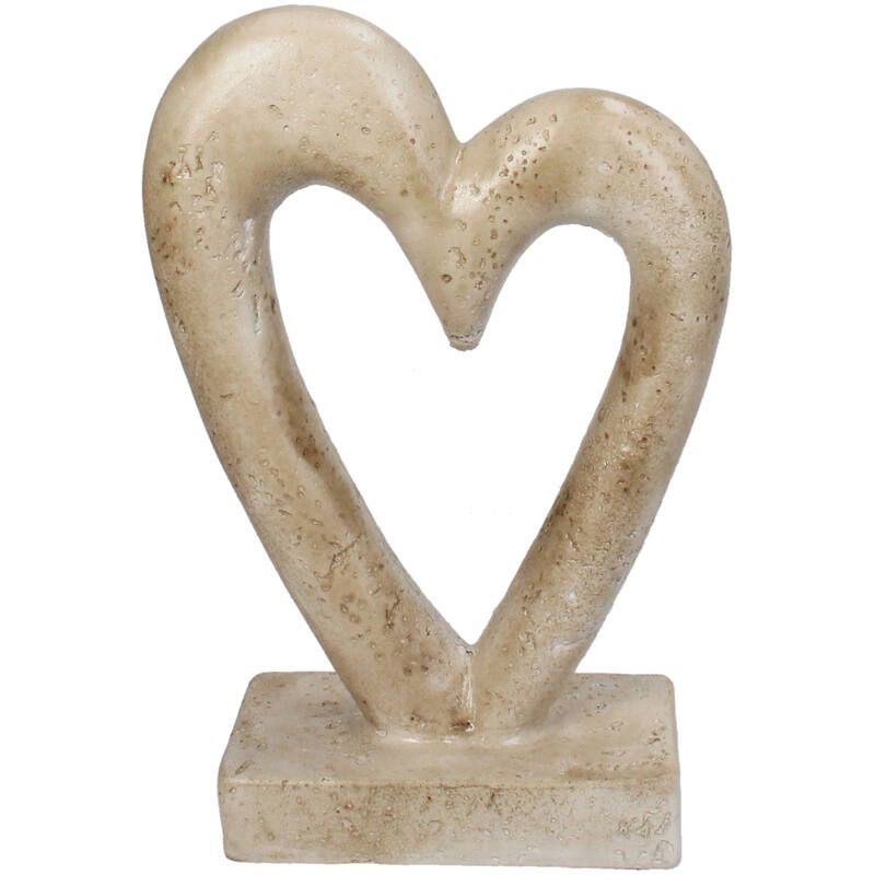 Ornament - Hart - Beige