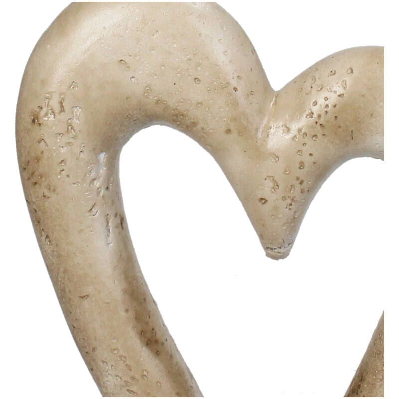 Ornament - Hart - Beige