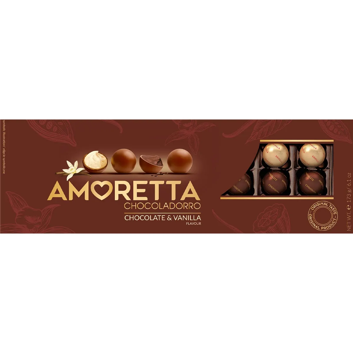 Amoretta - Chocolate &amp; vanilla - Balls
