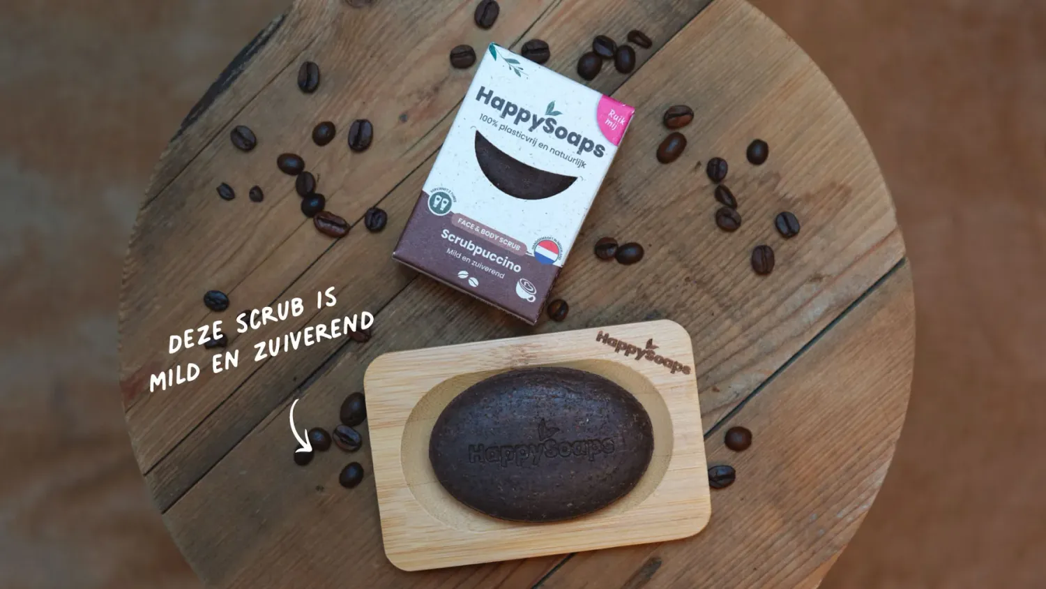 Face &amp; body scrub bar - Scrubpuccino