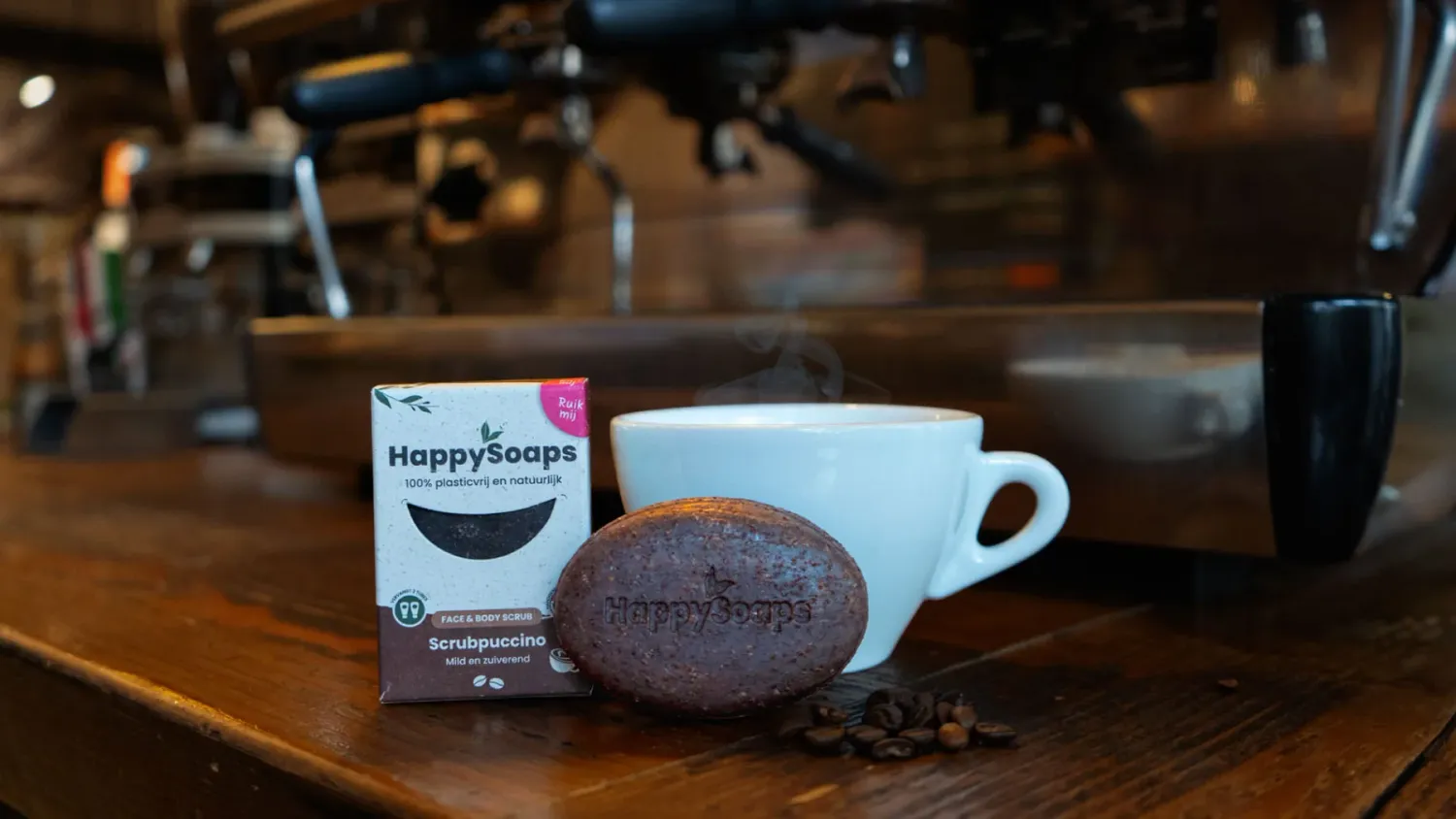 Face &amp; body scrub bar - Scrubpuccino