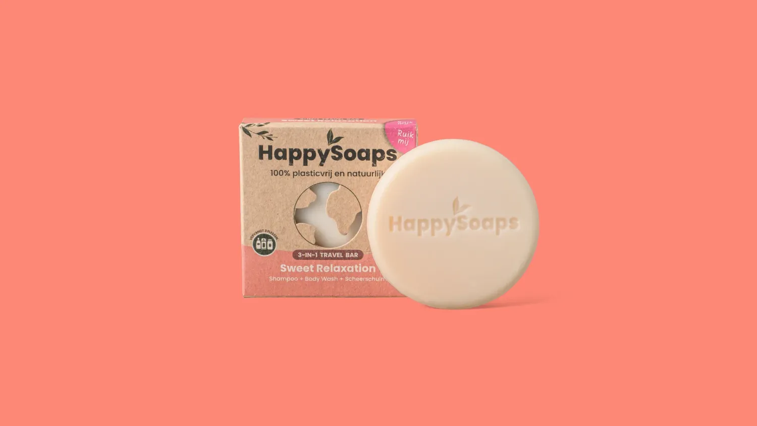 3-in-1 Travel wash bar – Sweet relaxation