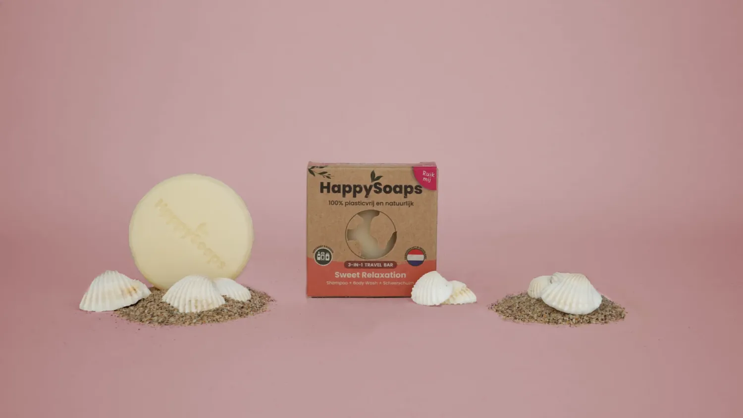 3-in-1 Travel wash bar – Sweet relaxation