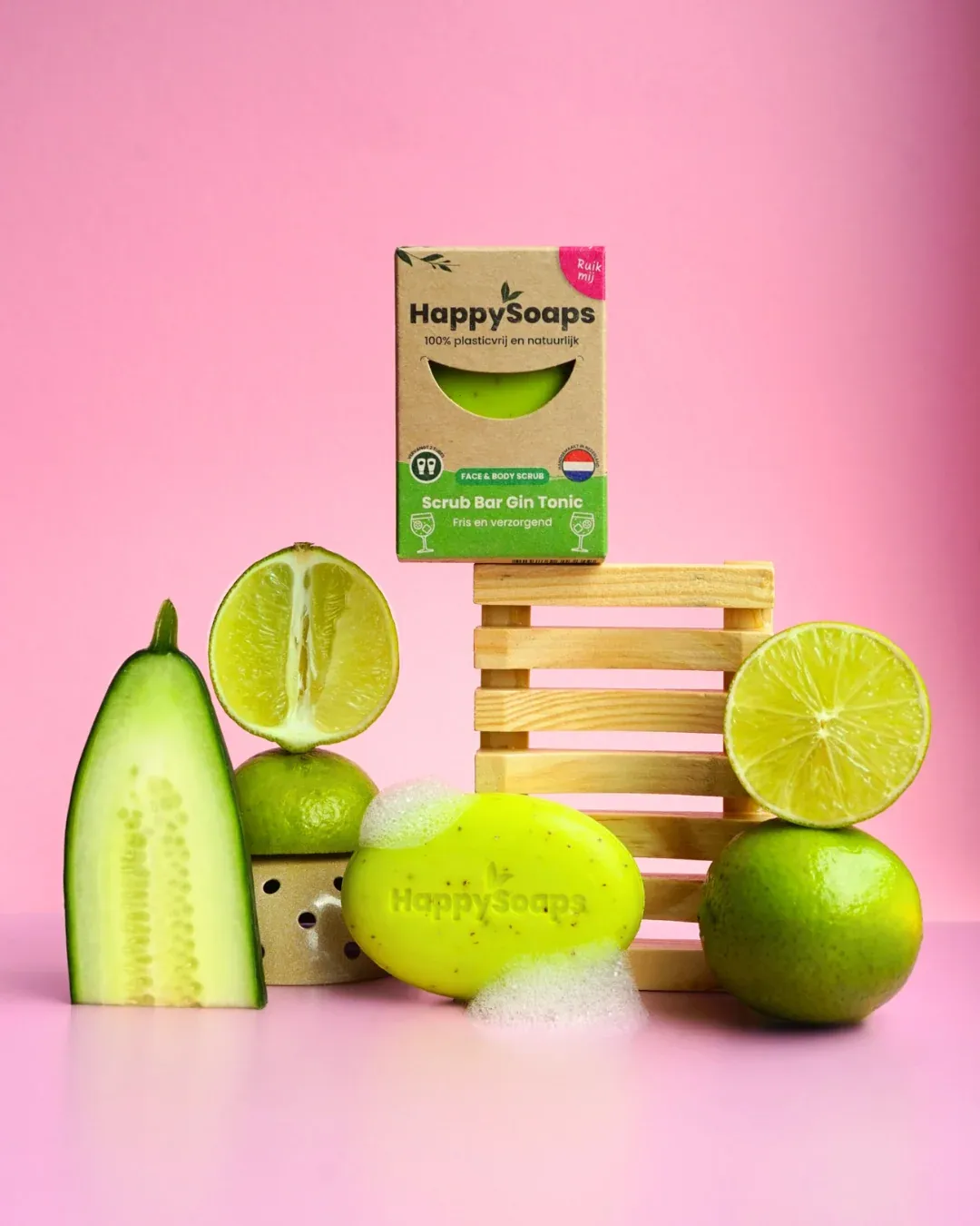 Face &amp; body scrub bar - Gin tonic