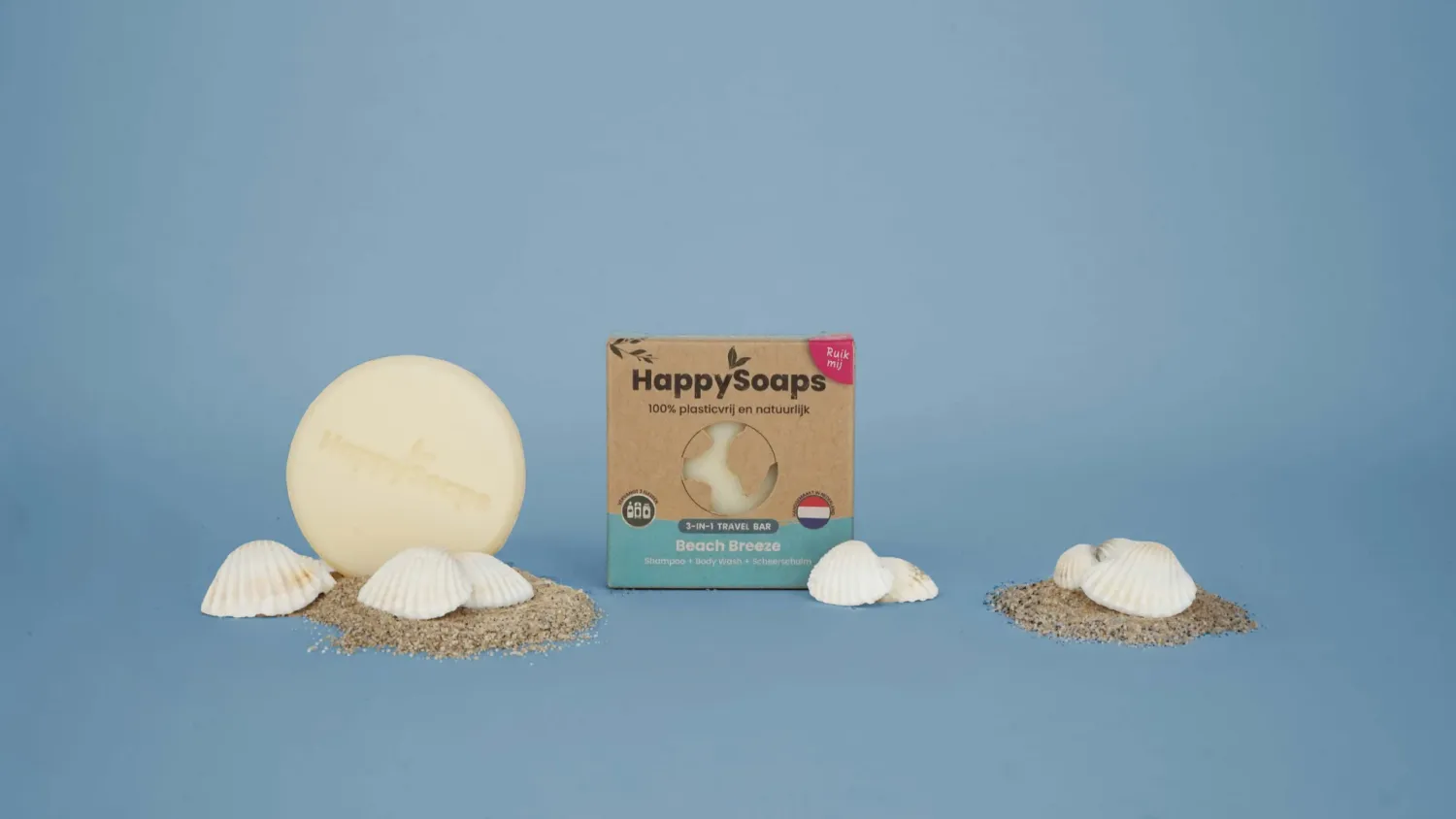 3-in-1 Travel wash bar – Beach breeze