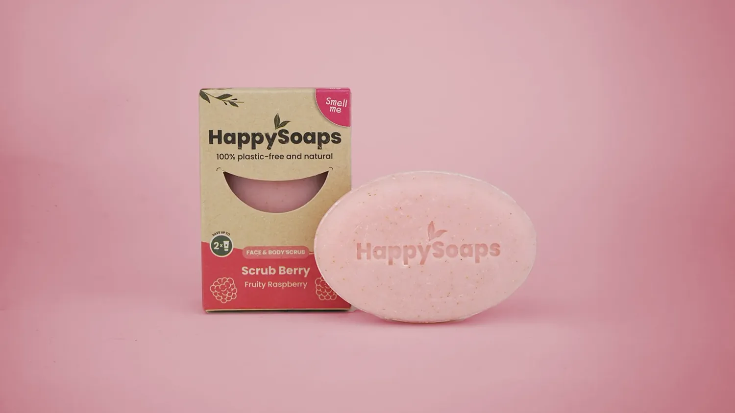 Face &amp; body scrub bar - Scrub berry