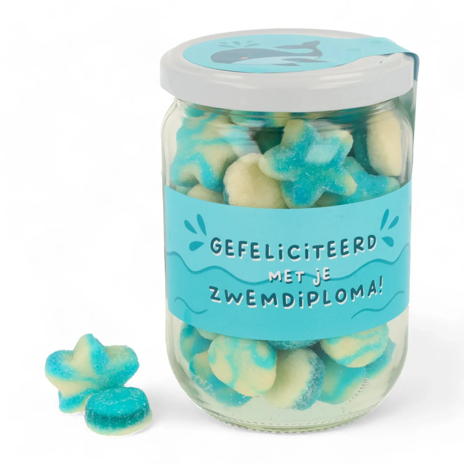 Snoeppot - Gefeliciteerd met je zwemdiploma