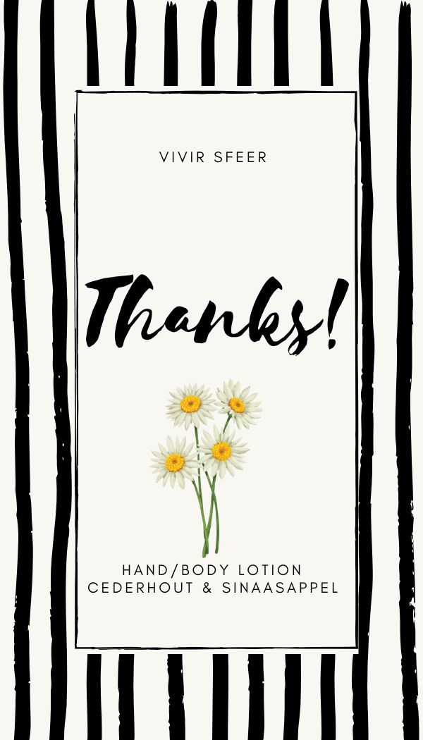 Vivir Sfeer - Lotion - Thanks