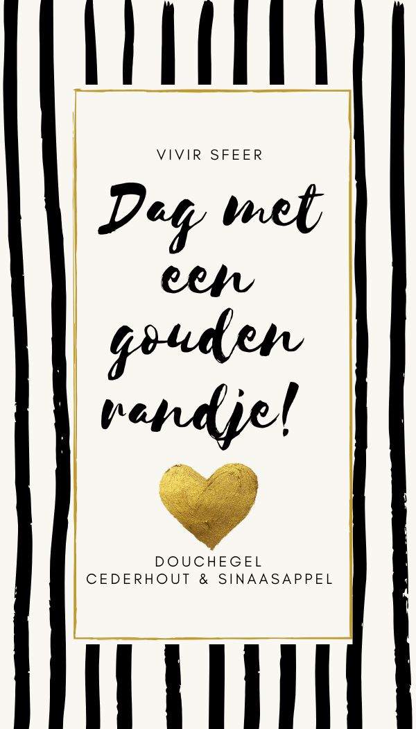 Vivir Sfeer - Douchegel - Gouden randje