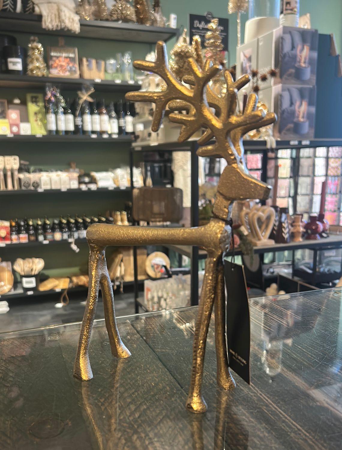 Ornament - Rendier - Goud - L