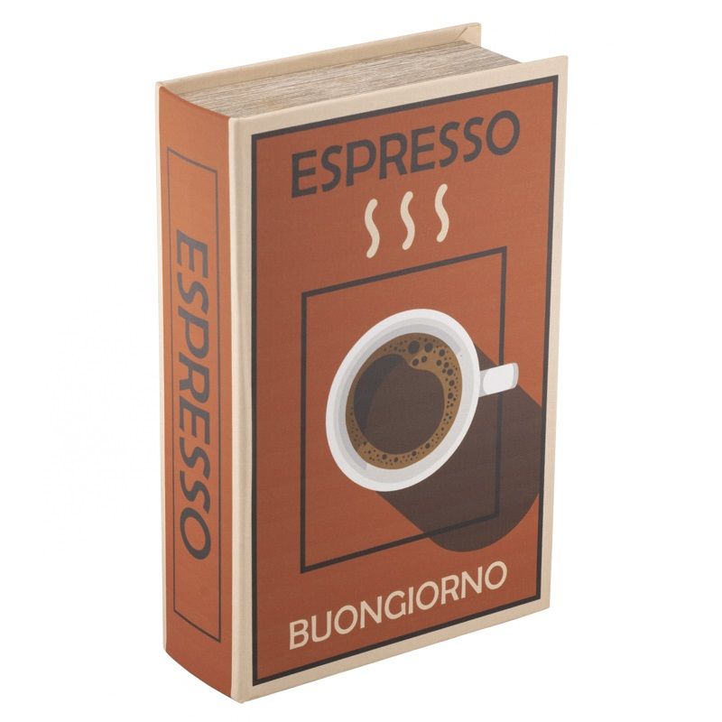 Opbergboek - Espresso - 27x18cm