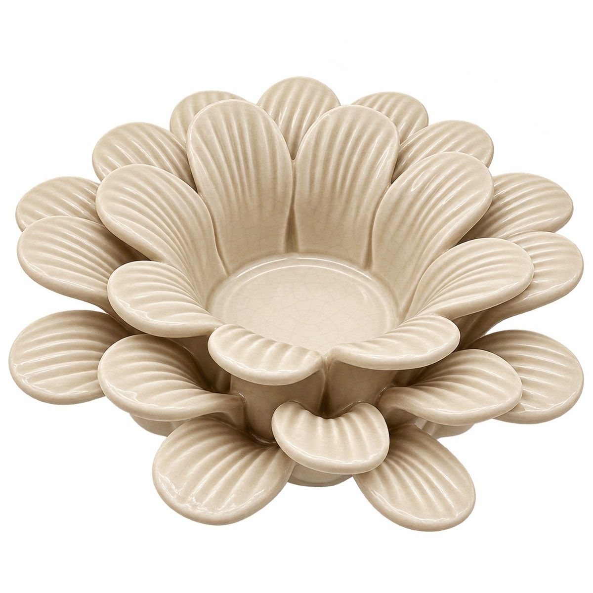 Kaarsenstandaard - Soraya - Beige
