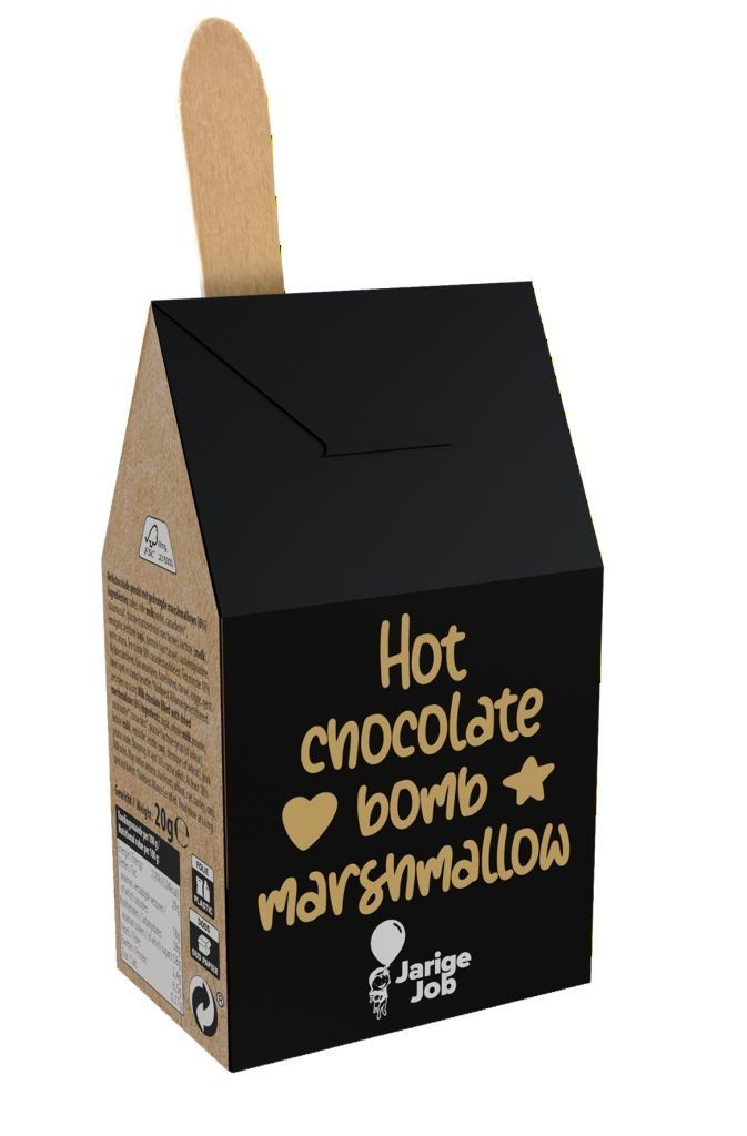 Chocolade melk bomb - Marshmallows