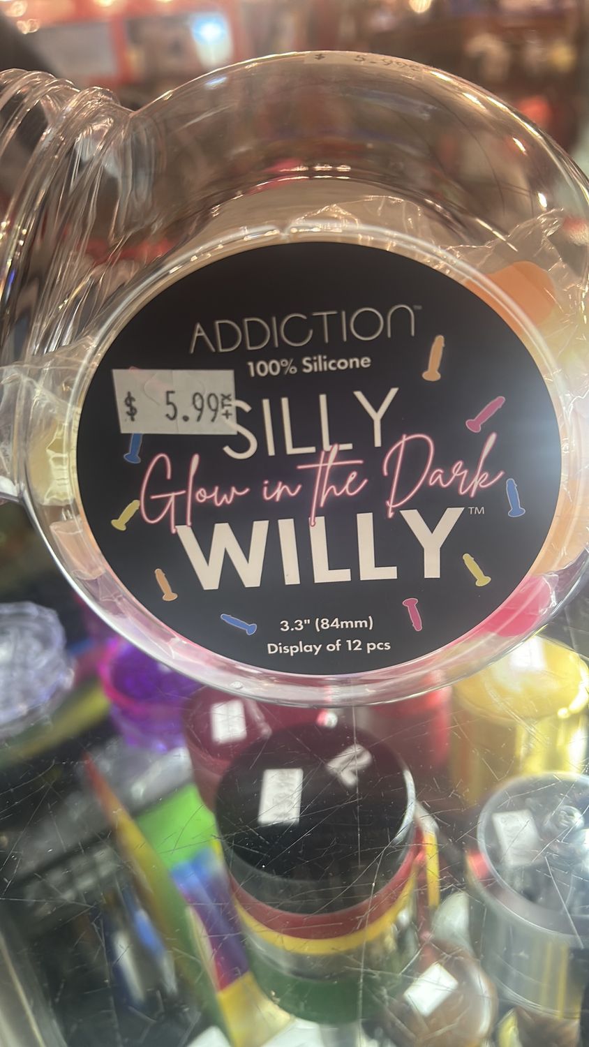Silly Willy Glow in the Dark Mini Dongs