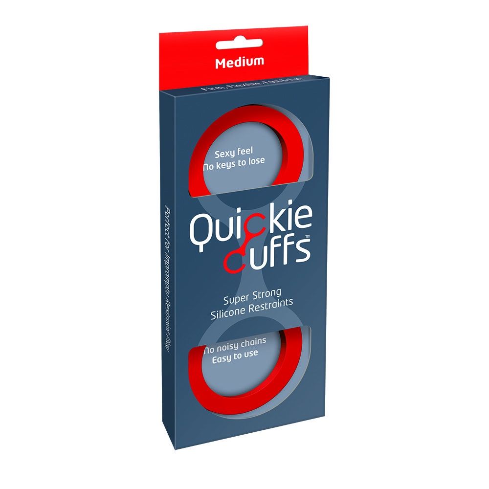 Quickie Cuffs (Medium, Red)