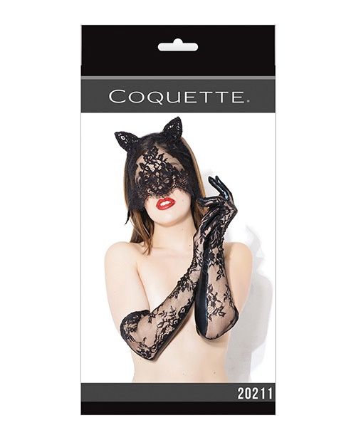 Coquette Mask &amp; Gloves