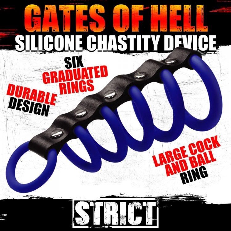 Gates of Hell Silicone Chastity Device