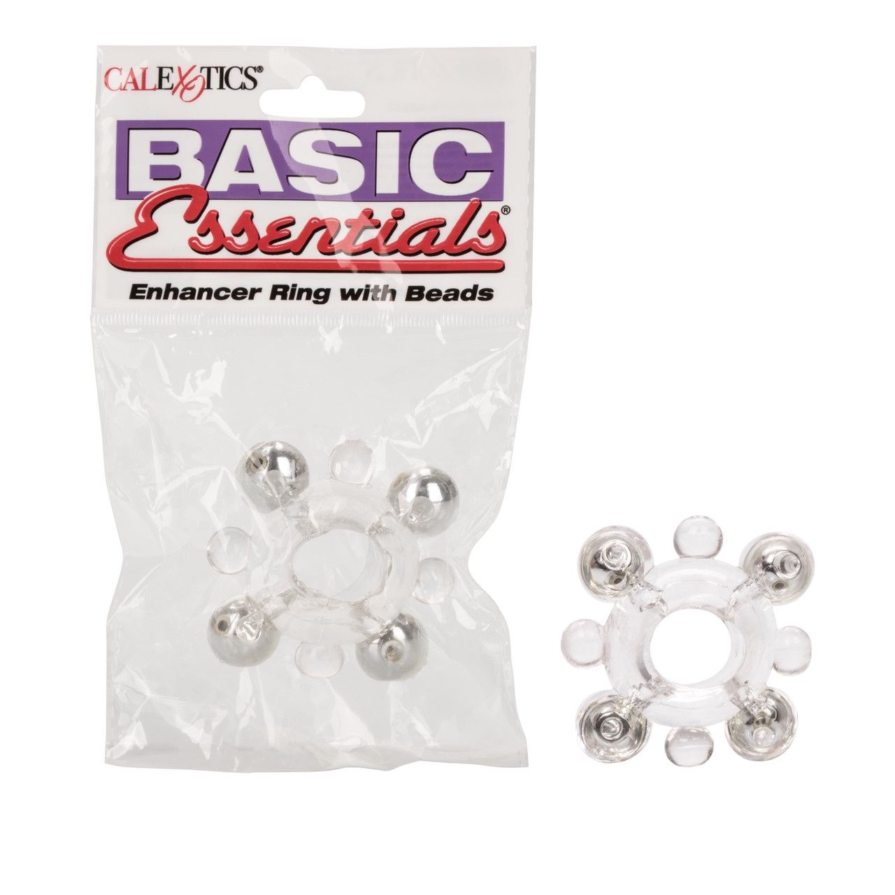 CalExotics Basic Essentials Enhancer Ring w/ Beads