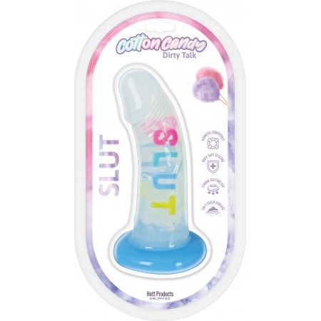 Cotton Candy Slut Dildo (6")