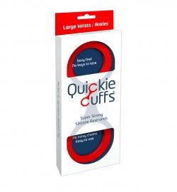 Quickie Cuffs (Large, Red)