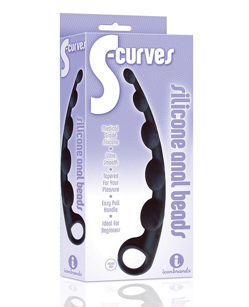 S-Curves Silicone Anal Beads