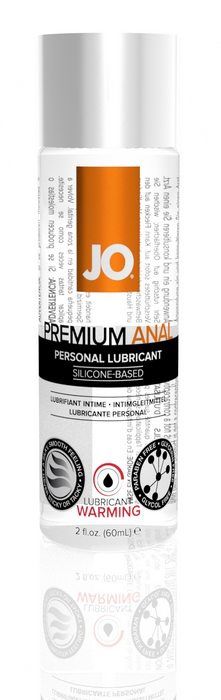 JO Premium Warming Anal Silicone-Based Lube (2oz)