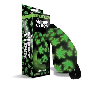 Stoner Vibes Glow In The Dark Blindfold