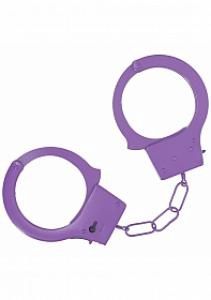 Ouch! Classic Metal Handcuffs (Purple)