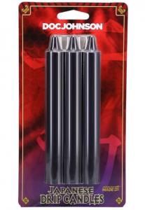 Japanese Drip Candles (Black)