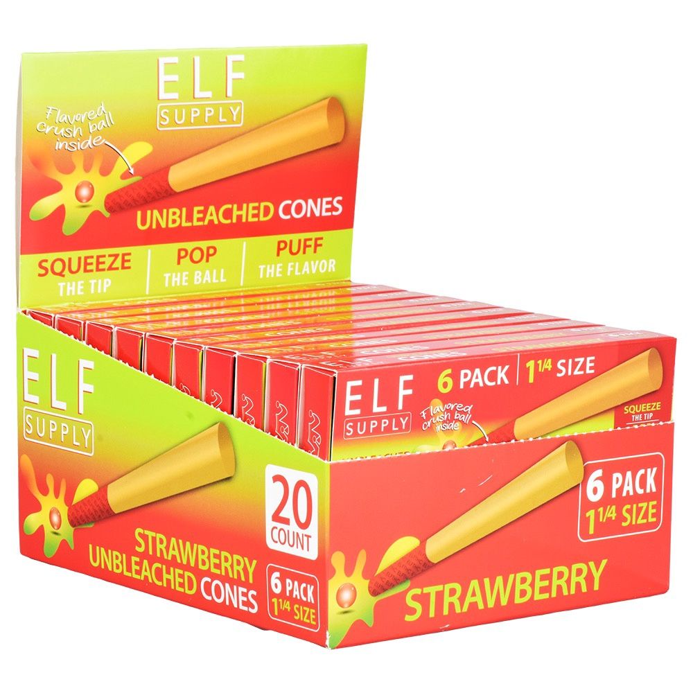 Elf Supply Cones (1 1/4”, Pack of 6)