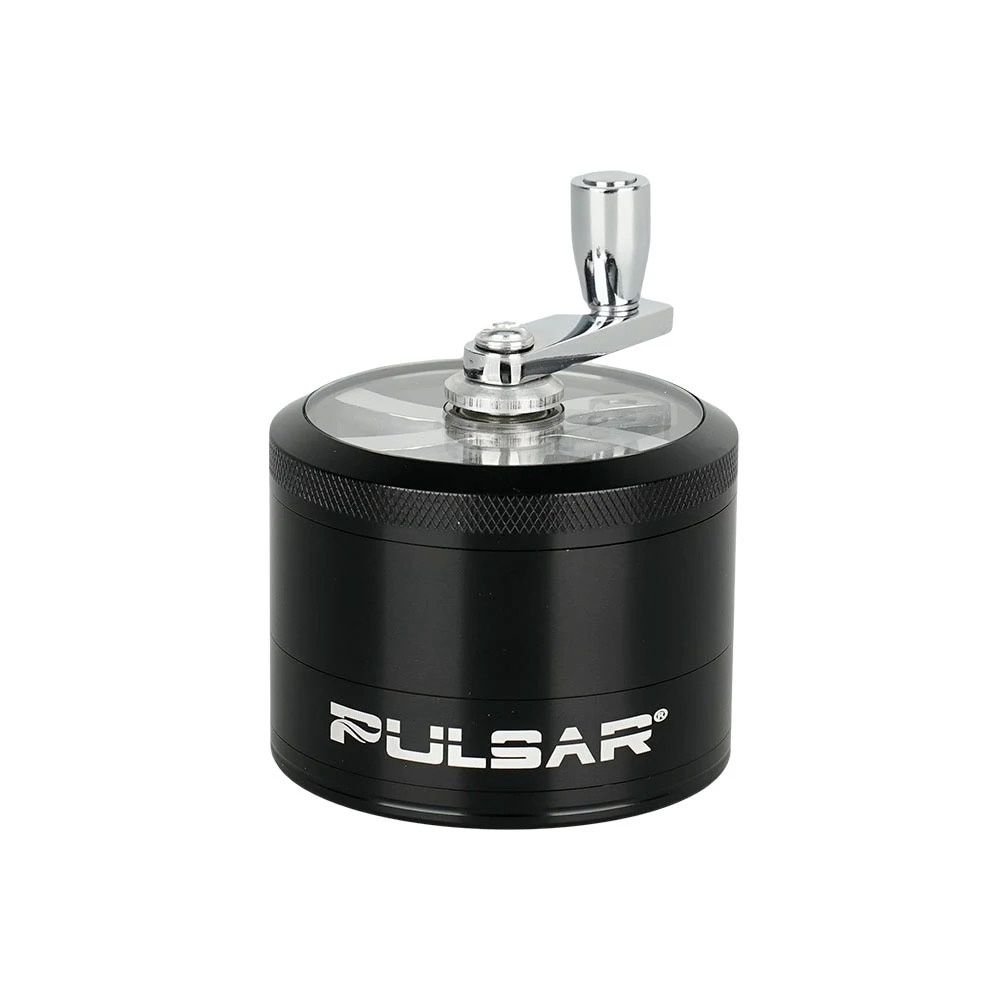 Pulsar Aluminum Crank Grinder (Black, 2.5")