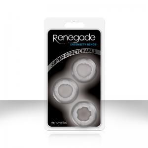 Renegade Intensity Cock Rings (Clear)