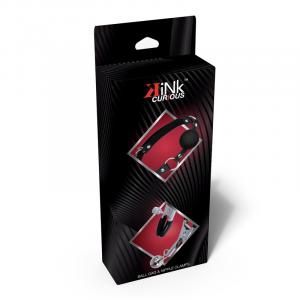 Kink Curious Ball Gag &amp; Nipple Clamps