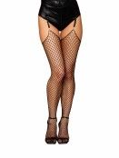Diamond Net Stockings (Black)