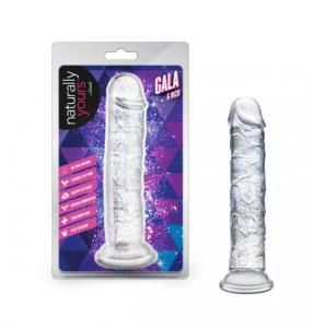 Naturally Yours Gala 6" Sparkling Clear Dildo