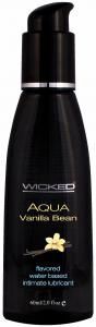 Wicked Aqua Vanilla Bean Water-Based Lube (2oz)