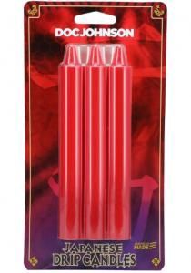 Japanese Drip Candles (Red)