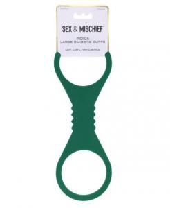 Sex &amp; Mischief Silicone Cuffs (Indica, Large)