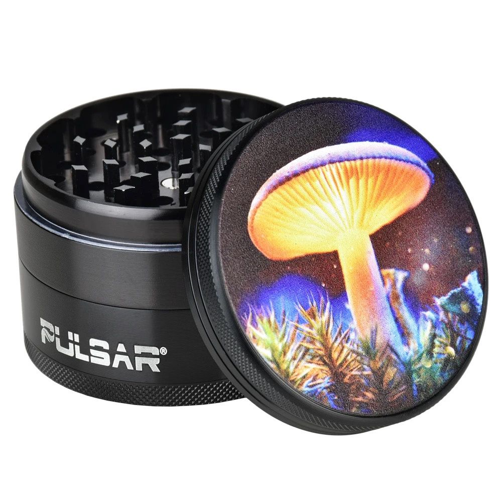 Pulsar Design Series Grinder (Mystical Mushroom, 2.5")