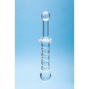 Clarity Glass Dildo (Elysian Swirl)