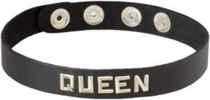 Word Band Collar: Queen