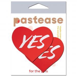 Love Yes Red Heart Pasties