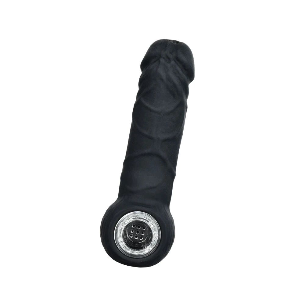 Penis Silicone Hand Pipe (5.25")